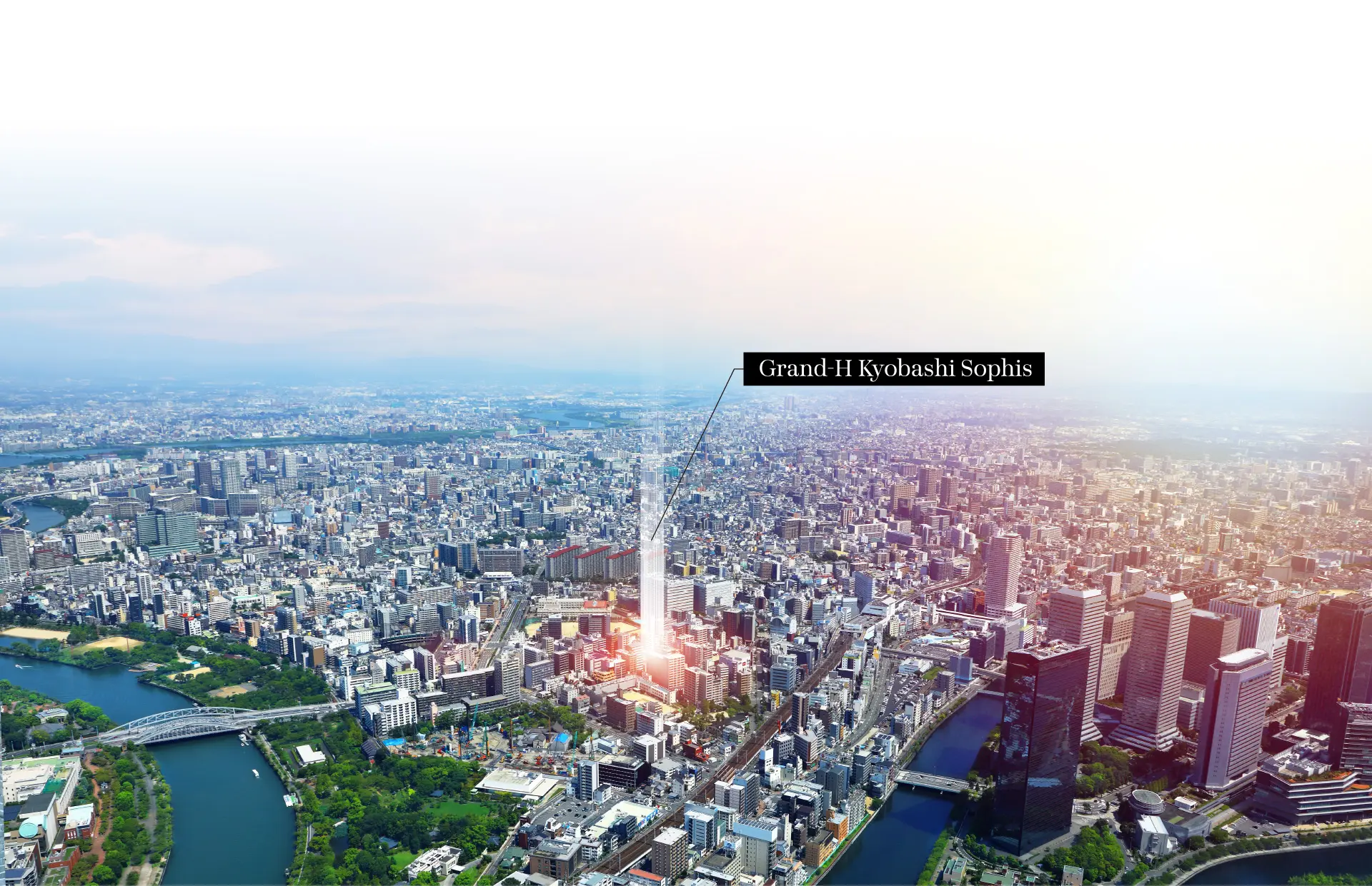 現地周辺航空写真